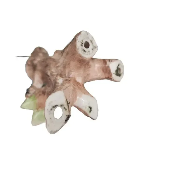 3 Schwabe Bird Figurines Multicolor  Handpainted Cardinal Wren Parakeet Signed - Picture 11 of 16